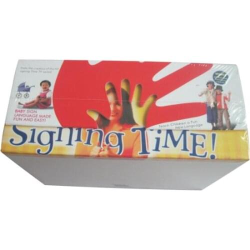 New Arrival Baby Signing Time 32D&12C New in box For Baby Language made Fun and Easy