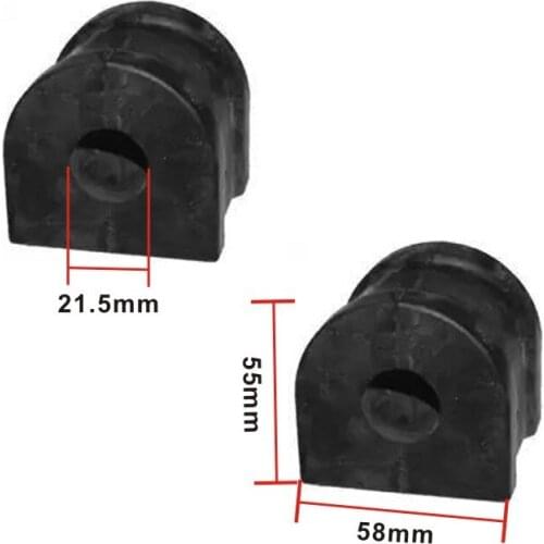 Original sway bar bushing for BMW X3 E83 engine M47 M57 N47 N52 Stabilizer rubber mounting BMW E83 33553404065 One set two pcs