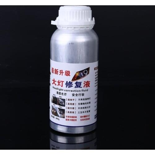 Car headlight Polish Glass Coating Refurbishment Scratch Repair hydrophobic Coating Fix