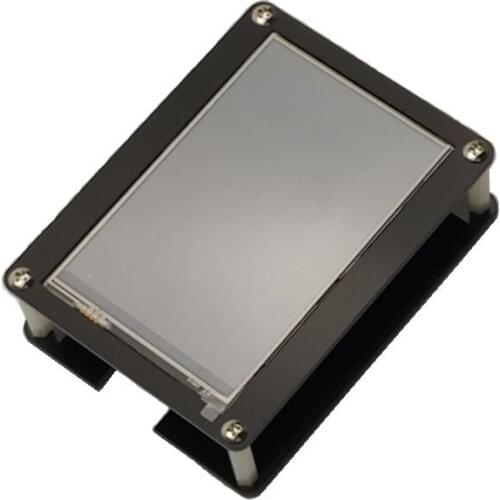 Raspberry Pi 3 model B+/4B/2B+ 4 inch LCD Display Module 480*320 Touchscreen with case bigger than Raspberry Pi 3.5inch LCD