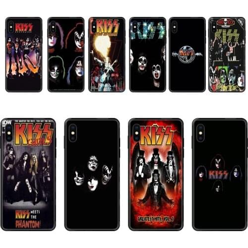 Gene Simmons Kiss Band For Samsung Galaxy A5 A6 A7 A8 A10 A10S A20 A20S A20E A21S A30S A40 A50 A70 A71 A70E Sexy Black Soft TPU
