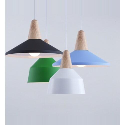 Modern luminaria pendente iron bedroom hanging lamp