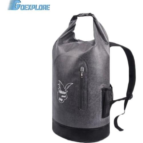 Goexplore Waterproof Bag 30L Outdoor Portable Shoulder Rafting River Trekking Diving Dry Bag PVC Folding Swimming backpack