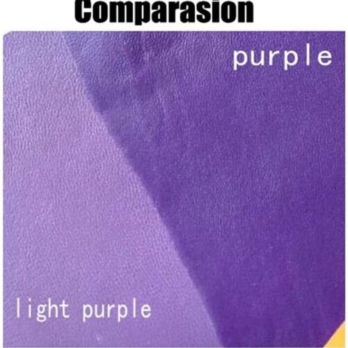 Light purple Genuine Sheep Leather Skin Material for Shoes/ Purse/ Handbag /wallet ,Free Shipping