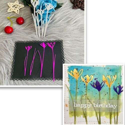 Flower leaf 4 pcs set scrapbook die Metal Cutting Dies DIY Scrapbook Paper Cards Embossing Craft Die Cut handmade craft