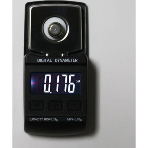 Turntable LP Stylus Tracking Force Gauge Scale 100g/0.01g Multifunction Digital Dynamometer Scales for LP/Jewelry/old