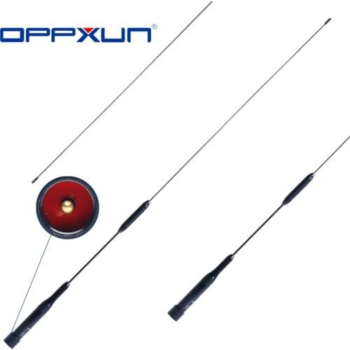 2021 OPPXUN Antenna NL-77B NL77B Dual Band 144/430MHz Mobile Station 3.0/5.5 dBi High Gain for FT-8800R FT-2800M Car Transceiver