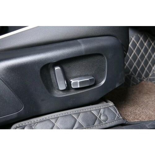 Car Accessories Seat Adjust Button Switch Case Cover Trim For Land Rover Range Rover Velar 2017 2018