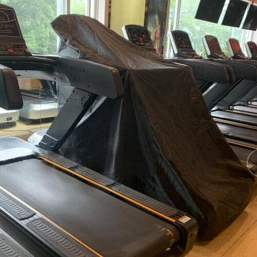 Running Machine Black Home Gym Non Folding Treadmill Cover Oxford Cloth Wear Resistant Waterproof Dustproof Protective Case