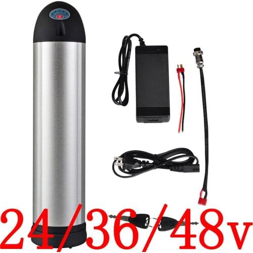 Free shipping 24V 36V 48V Electric Bicycle Battery 8AH 10AH 12AH 13AH 14AH 15AH 17AH 18AH 20AH 21AH ebike Lithium battery pack