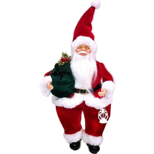 Home Decor Christmas Ornaments Gift Santa Claus Snowman a Christmas Toy for Santa Claus a Christmas Kids Gift Decorations