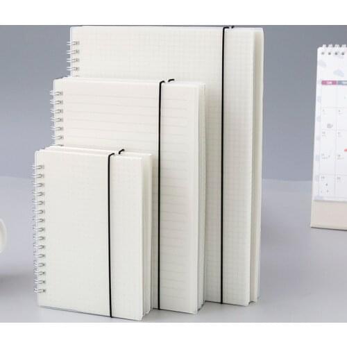 A6 A5 B5 Diary Notebook School Supplies Journal PP Coil Grid Dot Blank Line Sketchbook Planner Agenda Notepad Office Stationary