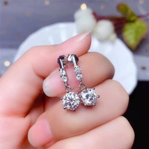 Huitan Female Fashion Creative Hanging Earrings with Brilliant Cubic Zirconia Chic Women Accessories Statement Earrings Jewelry