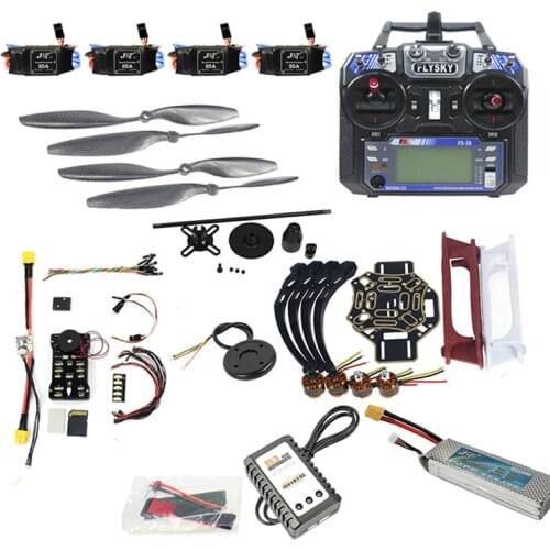 DIY 4-axle Aircraft Kit 450 Frame FPV Drone Quadcopter PXI PX4 Flight Control 920KV Motor GPS FS-i6 Transmitter