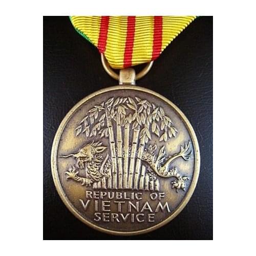 Medals best quality metal medal VIETNAM SERVICE MEDAL low price custom antique brass Medal of Honor Warfighter