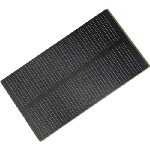BUHESHUI 12PCS/Lot 1W 5V Mini Solar Cell Monocrystalline PET Solar Panel DIY Small Solar Module System 107*61MM Free Shipping