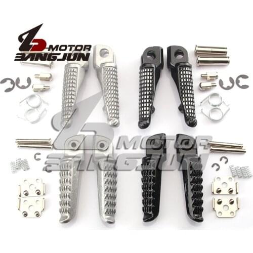 Motorcycle Durable Front & Rear Footrest Foot Peg Fits Kawasaki ZX-6R ZX636 ZX-7R ZX-9R ZX-10R ZX-12R