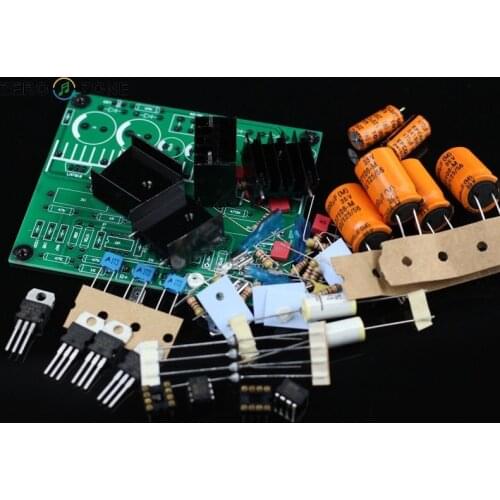 GZLOZONE Hifi DIY DUAL-RIAA MM Phono Turntable Preamplifier kit MM LP amp kit L3-39