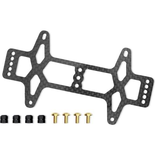 For Team Associated RC10 B6/ B6D/ T6.1 RC Car Battery Guard Board T-Works Carbon Fiber Pressure Plate Spare Parts