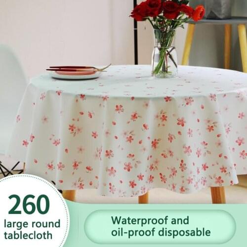 Nordic Round Tablecloth Cotton Linen Washable Hotel Banquet Table Cloth for Wedding Party Christmas Table Cover Home Dec