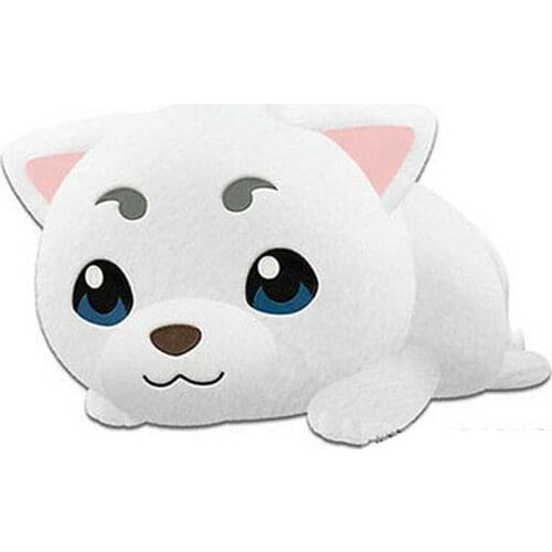 New Lie Gintama Sadaharu Plush Kids Girls Boys Stuffed Toys For Children Christmas Gifts 38CM