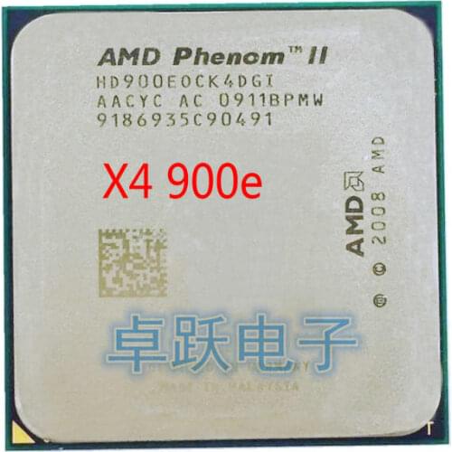 AMD Phenom II X4 900E CPU Processor Quad-CORE (2.4Ghz/ 6M /65W / 2000GHz) Socket am3 am2+ free shipping