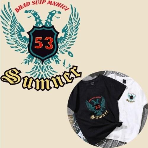 Ironing on Cloth Patches Russian National Emblem Flag Washable Heat Transfers Patch DIY Decoration Appliqued for Jeans Coat