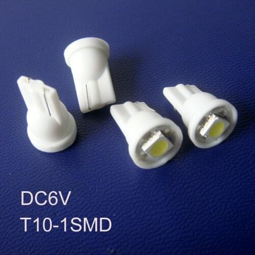 High quality 6V T10 led instrument lights T10 158,168,194, 912 w5w w3w led light free shipping 500pcs/lot