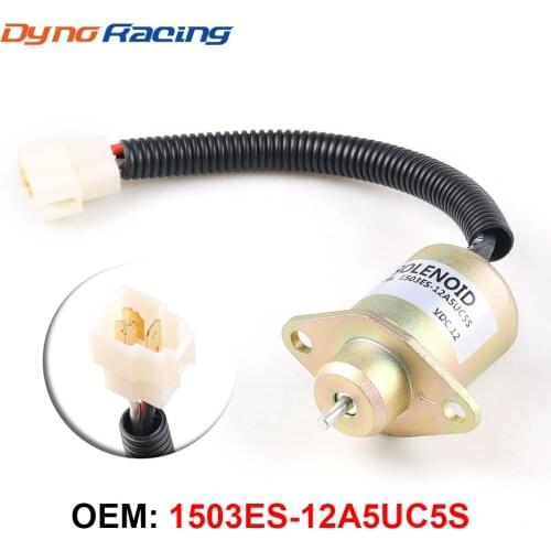 1503ES-12A5UC5S SA-4569-T 12V Fuel Shut off Solenoid For Kubota 05 series D905 D1005 V1205 V1305 V1505 17594-6001-4 17454-60010