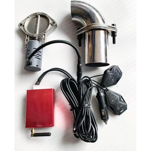 Exhaust Electric Sounds Valve Sytem With Remote Contrller Flanged Pipes Connecter Cars Motorbikes Universal