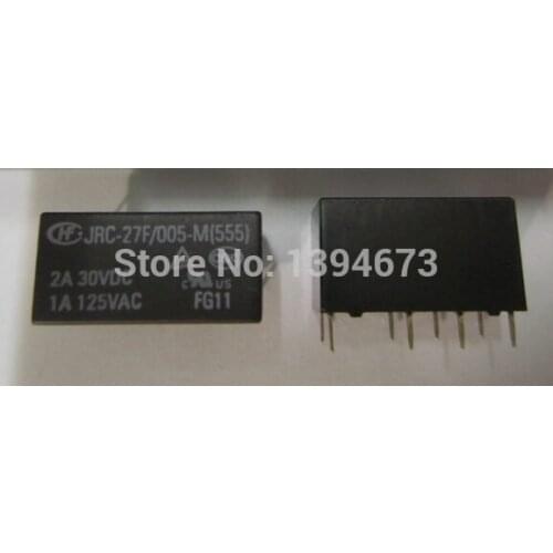 HOT NEW JRC-27F/005-M JRC-27F 005-M JRC-27F/005 27F/005 5VDC relay DIP8