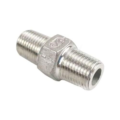 1/8 Inch BSP Stainless Hex Nipple
