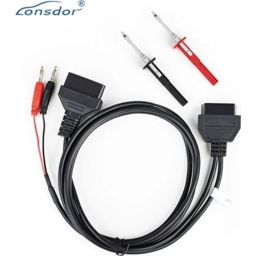 Lonsdor JLR Connector Work With K518S K518ISE Support All key Lost Programming Under Alarm State for Land Rover/Jaguar 2015-2018