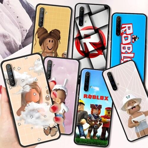 Hot Robloxes Game Luxury Silicone TPU Case for Realme C3 C11 C15 C20 XT X50 Pro 5 6 7 7i Pro Q2 Q2i V15 5G Coque Shell