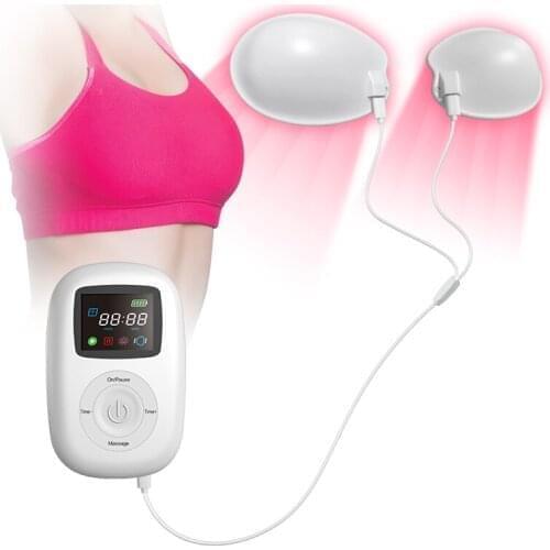 Female breast enlargement massager LED Red Light therapy device for breast diseases physical therapy device for home use
