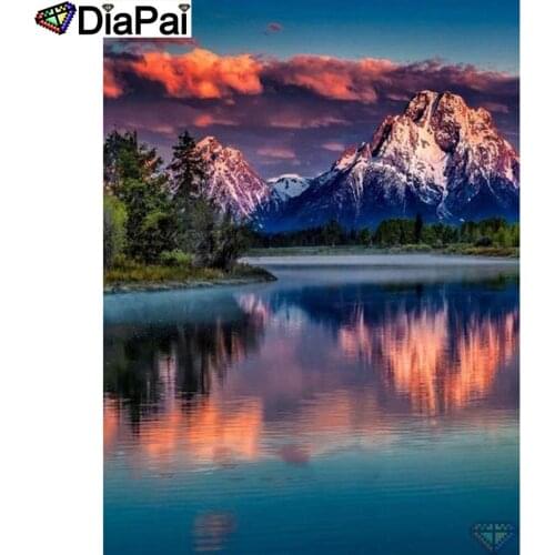 DIAPAI Diamond Painting "Landscape scenery" DIY 5D Diamond Embroidery Sale Full Set Rhinestone Cross Stitch Home Decor A26476