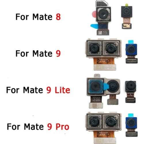 Original Front Back Camera For Huawei Mate 9 Pro 8 Lite Mate8 Mate9 Selfie Backside Frontal Rear Camera Module Flex Spare Parts
