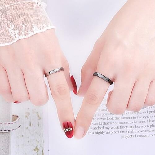 Couples Rings For Women Men Matching Best Friend Trendy Promise Ring Set For Teens Thumb Jewelry Engagement B03B