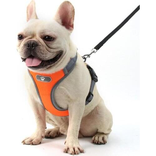 Reflective Pet Dog Harness Large Dogs No Pull Harnesses Small Medium Large Dog Breathable Mesh Vest For Labrador Pitbull Husky