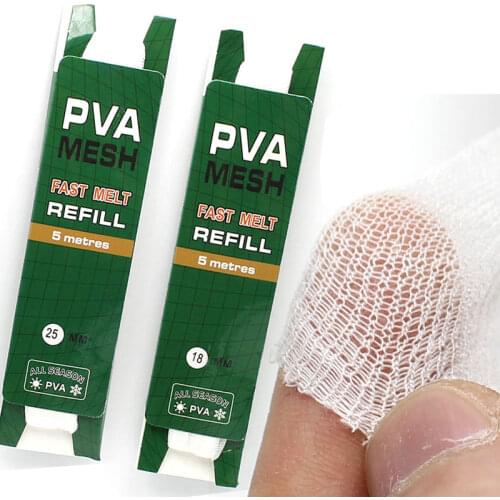 1 Bag Carp Fishing Bait Accessories Water Dissolving PVA Bag Mesh Pop Up Boilies Hair Rig Foam Carp Fishing Tackle