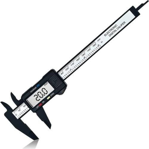 Electronic Digital Vernier Caliper with LED Screen, Inch and Millimeter Conversion Measuring Tool Caliper Ruler #20