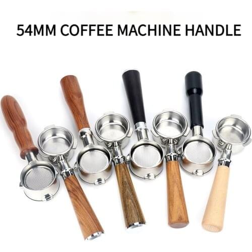 Espresso 54mm Machine Bottomless Handle Stainless Steel for Platinum Rich 8 Series