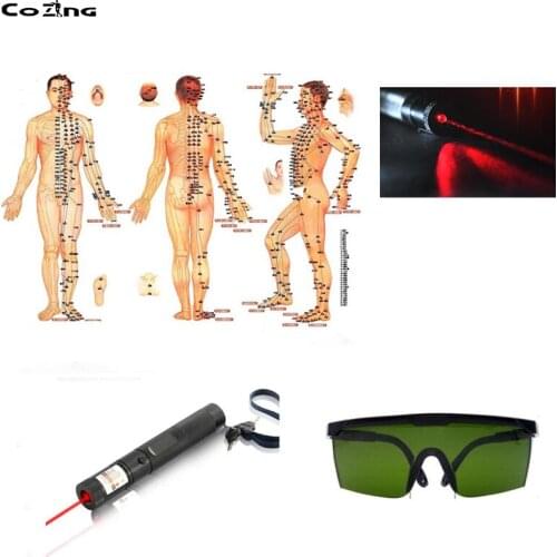 Physiotherapy Red Laser Acupuncture Pen For Pain Relief Home Use