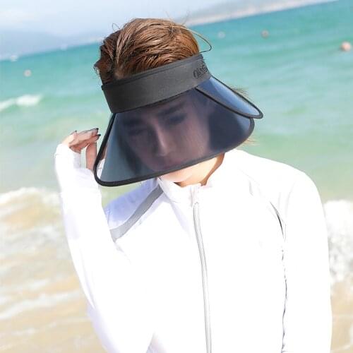 OhSunny Summer Beach Sun Visor Caps Outdoor Sports Cycling 3D UV Protection Sunscreen Hats For Women Panama Chapeu Feminino