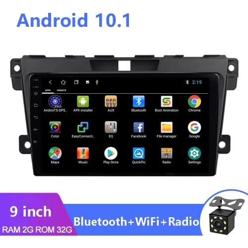 Android 10.1 Car GPS Navigation Radio Multimedia Player For Mazda CX-7 CX7 2008-2015 Split Screen Mirror Link Wifi SWC USB