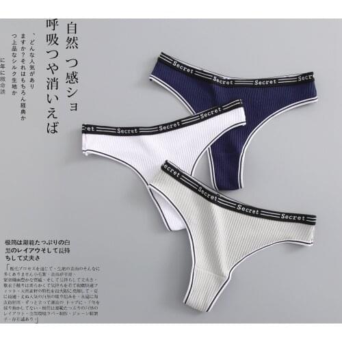 New Womens G-string Panties Ladies Cotton Underwear Temptation Sexy Thong Female Underpants Pantys Lingerie Intimate T Back