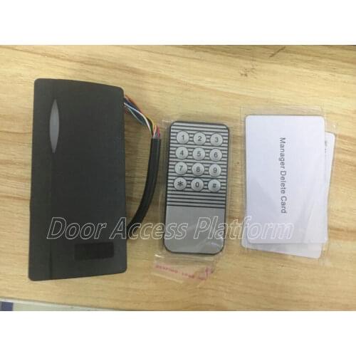 Remote controller board+Add/Delete card Outdoor Waterproof RFID Access Controller Reader 125KHz EM ID Card, 2000 user card