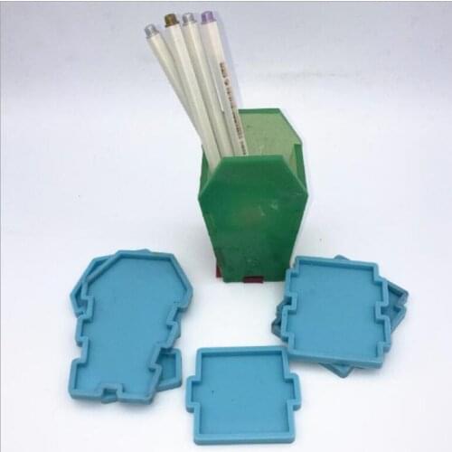 Transparent Silicone Mould Dried Flower Resin Decorative Craft DIY Coffin storage box Mold epoxy resin molds for jewelry