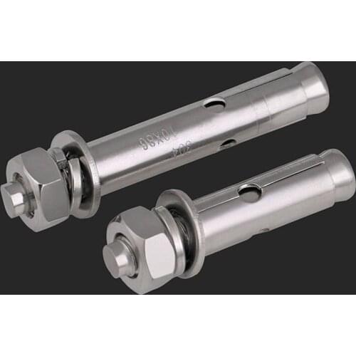 Expansion Screw 304 A2 Stainless Steel Expansion Bolt for Subway Home Decoration Fasteners M6 - M20