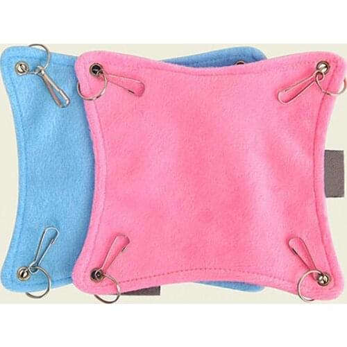 Short Plush Pig Hamster Rabbits Guinea Pigs Small Pets Hammock Warm Toy Product for Pet Products Small Pets Accessory equipment